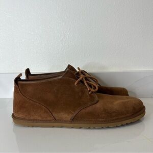 UGG Mens Maksim Suede Chukka Shoes Suede Leather Brown Casual Comfort Size 18